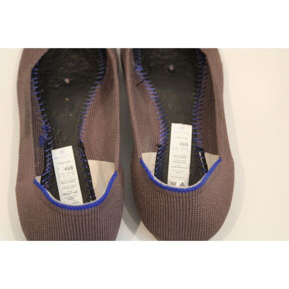 Rothy's gray pointed toe fabric ballet flats size 8 - Picture 8 of 8